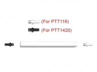 Nozzle holder for PTFE tube